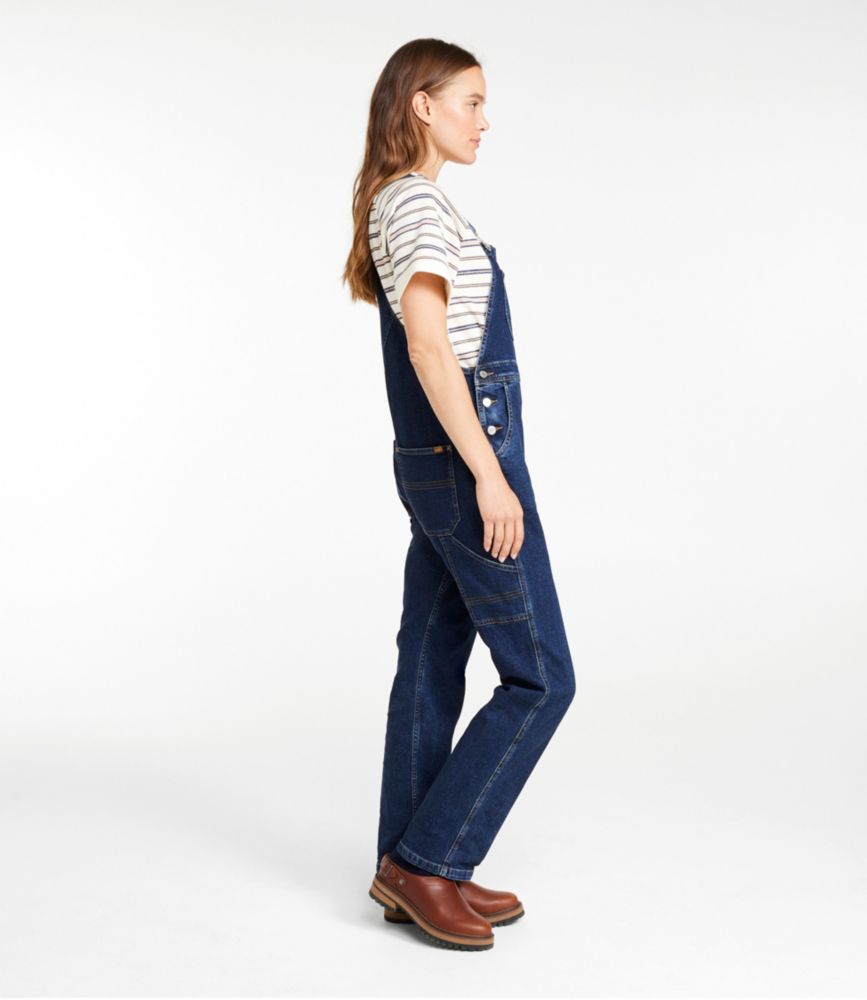 Women's 207 Vintage Jeans, Overalls, Washed Indigo, small image number 4