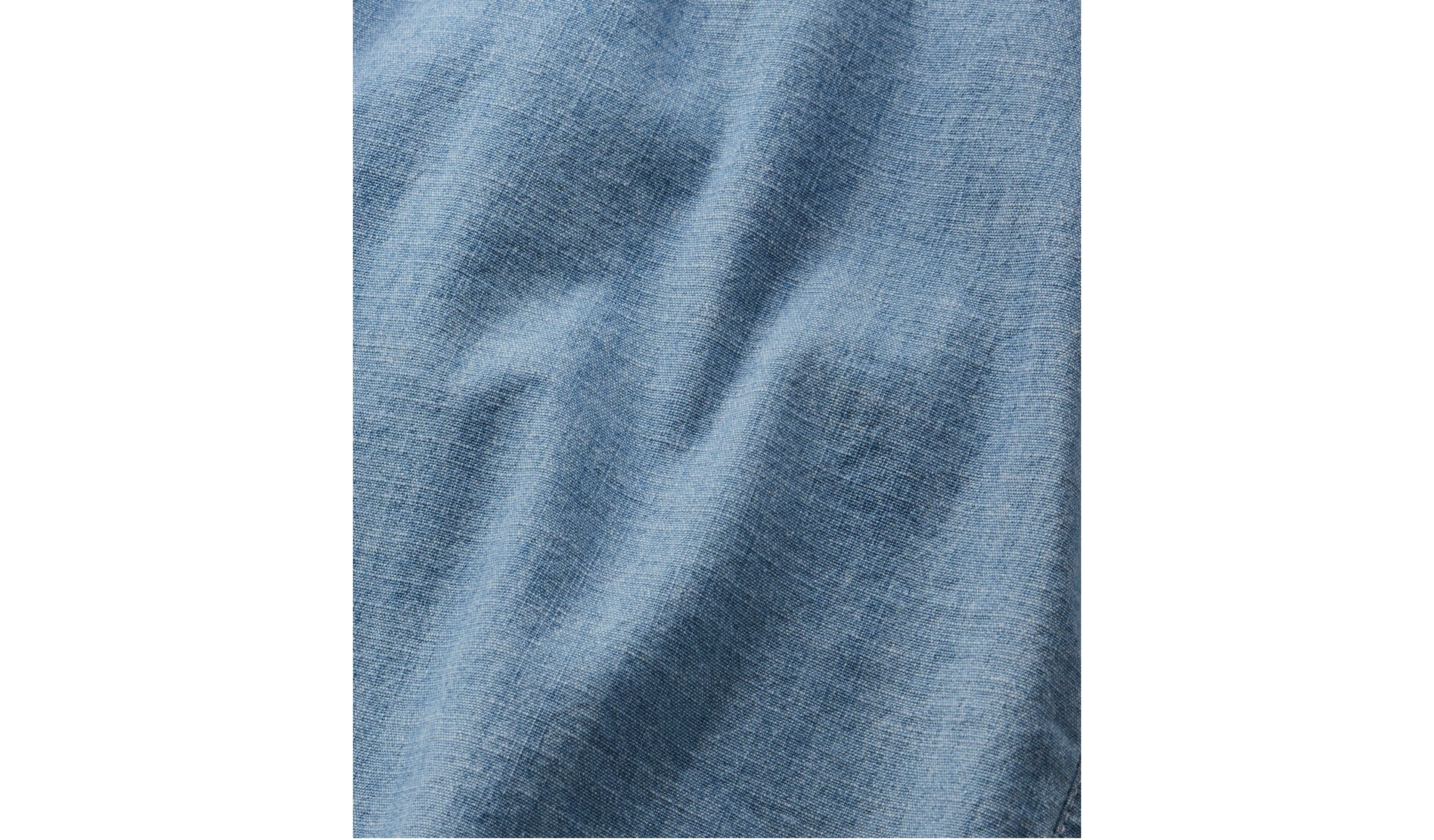 Women's Lakewashed Dock Shorts, Mid-Rise Chambray