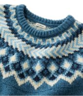 Women's Bean's Classic Ragg Wool Sweater, Crewneck Fair Isle