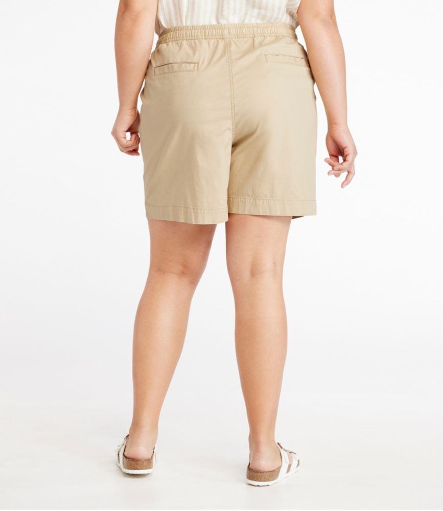 Women's Lakewashed Dock Shorts, Mid-Rise, Boulder, small image number 3