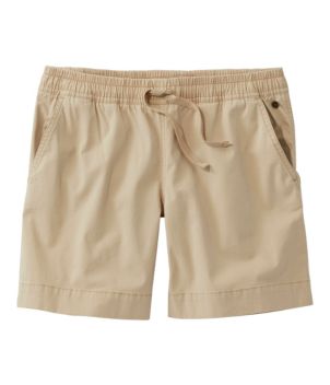 Women's Lakewashed Dock Shorts, Mid-Rise