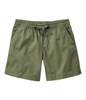 Women's Lakewashed Dock Shorts, Mid-Rise