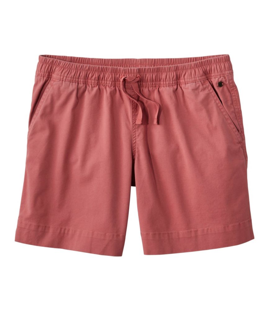 Women's Lakewashed Dock Shorts, Mid-Rise