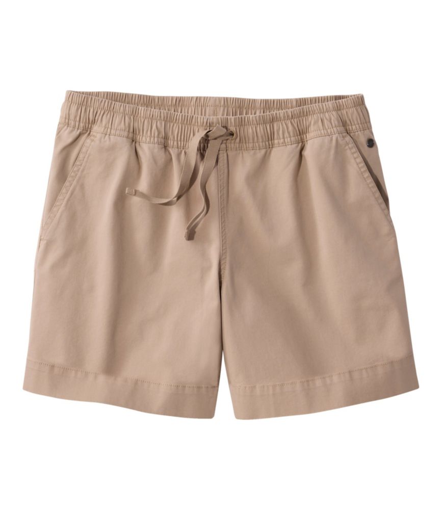 Women's Lakewashed Dock Shorts, Mid-Rise