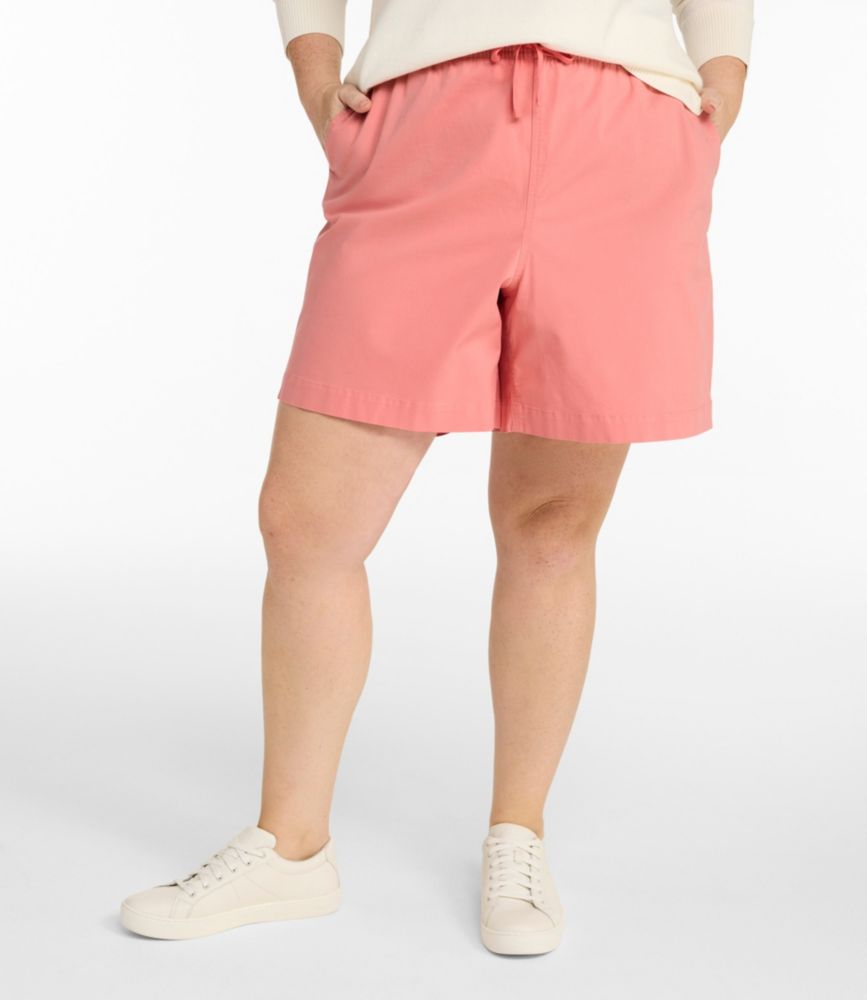 Women's Lakewashed Dock Shorts, Mid-Rise