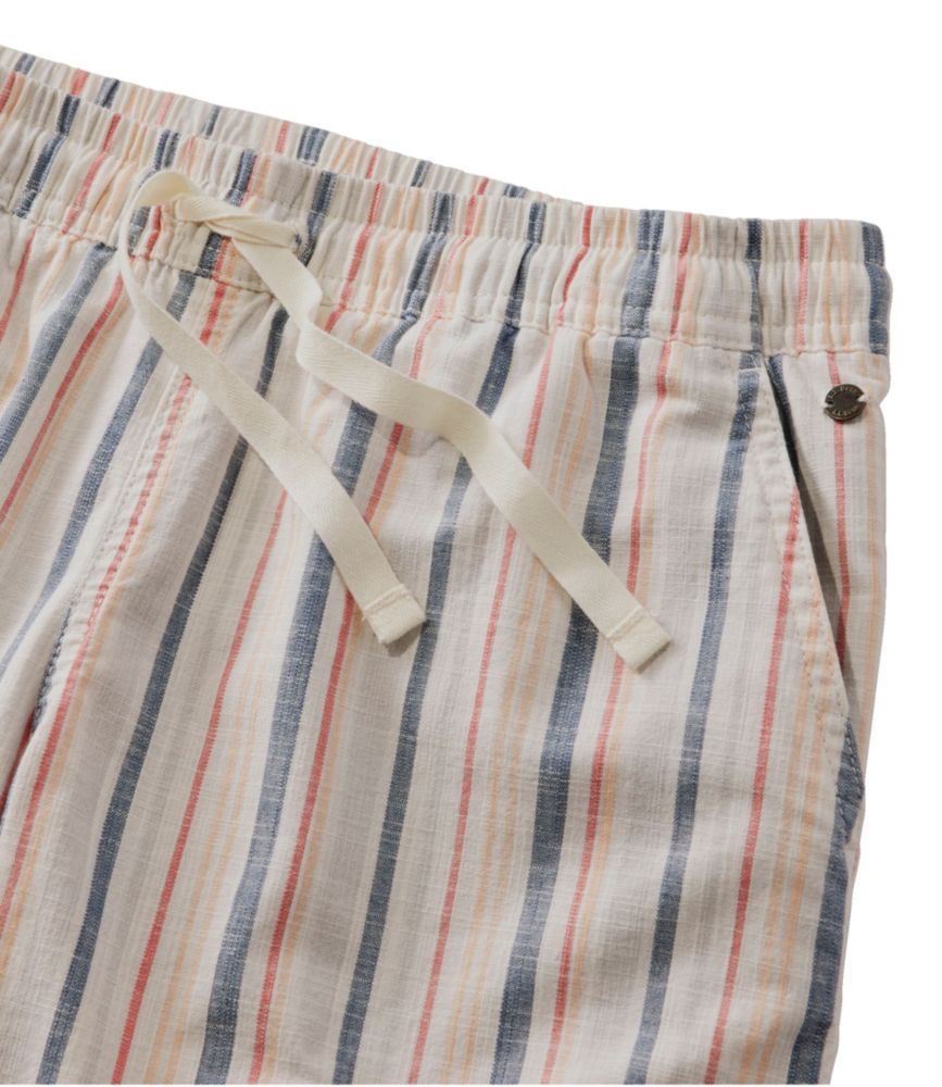 Women's Lakewashed Dock Shorts, Mid-Rise Stripe, Sailcloth Multi Stripe, small image number 4