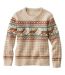  Sale Color Option: Natural Deer Fair Isle, $74.99.