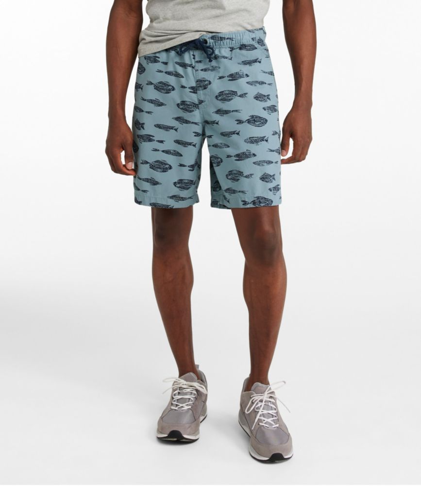 Men's Dock Shorts, Print, 8"