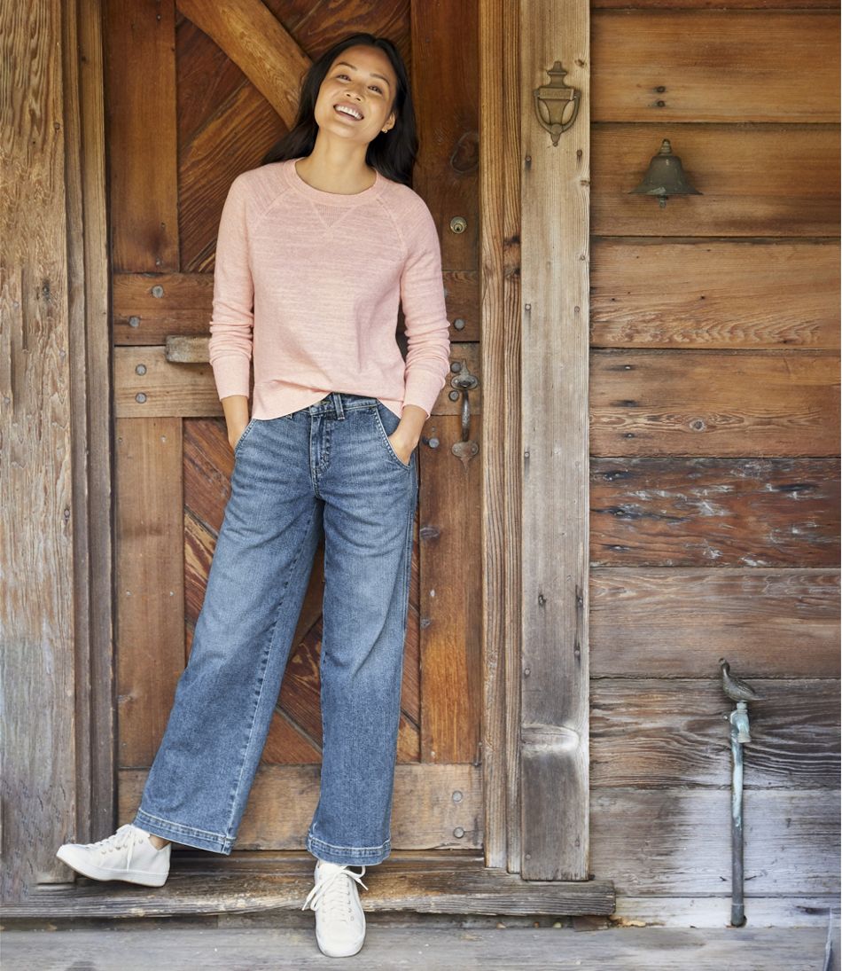 Women's Vintage Jeans, Wide-Leg | Jeans at L.L.Bean