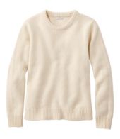 Women's Classic Ragg Wool Sweater, Cardigan Sweater Bird's-Eye Cream Birdseye Small | L.L.Bean