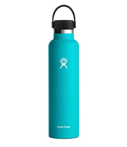 Hydro Flask Standard Mouth Water Bottle with Flex Straw Cap, 24 oz.