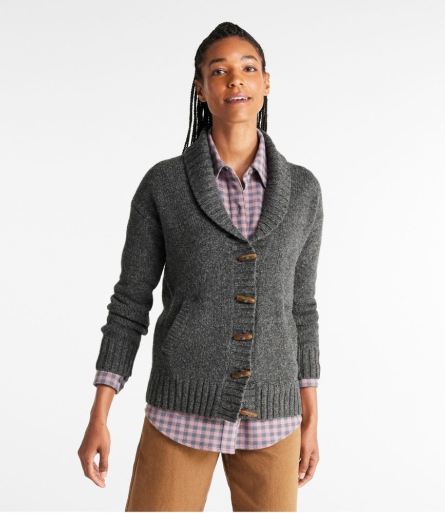 Women's Bean's Classic Ragg Wool Sweater, Cardigan