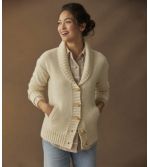 Women's Bean's Classic Ragg Wool Sweater, Cardigan