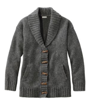 Women's Bean's Classic Ragg Wool Sweater, Cardigan