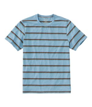 Men's Comfort Stretch Pima Tee Shirt, Short-Sleeve, Stripe