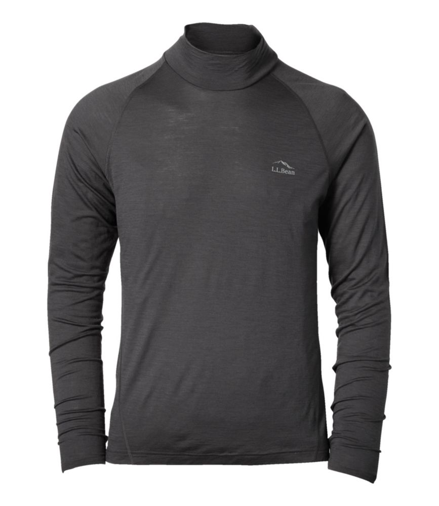 Men's Cresta Wool Ultralight 150 Turtleneck, Alloy Gray, small image number 1