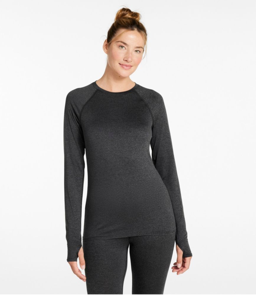 Women's L.L.Bean Simple Soft Base Layer, Crew