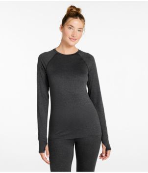 Women's L.L.Bean Simple Soft Base Layer, Crew