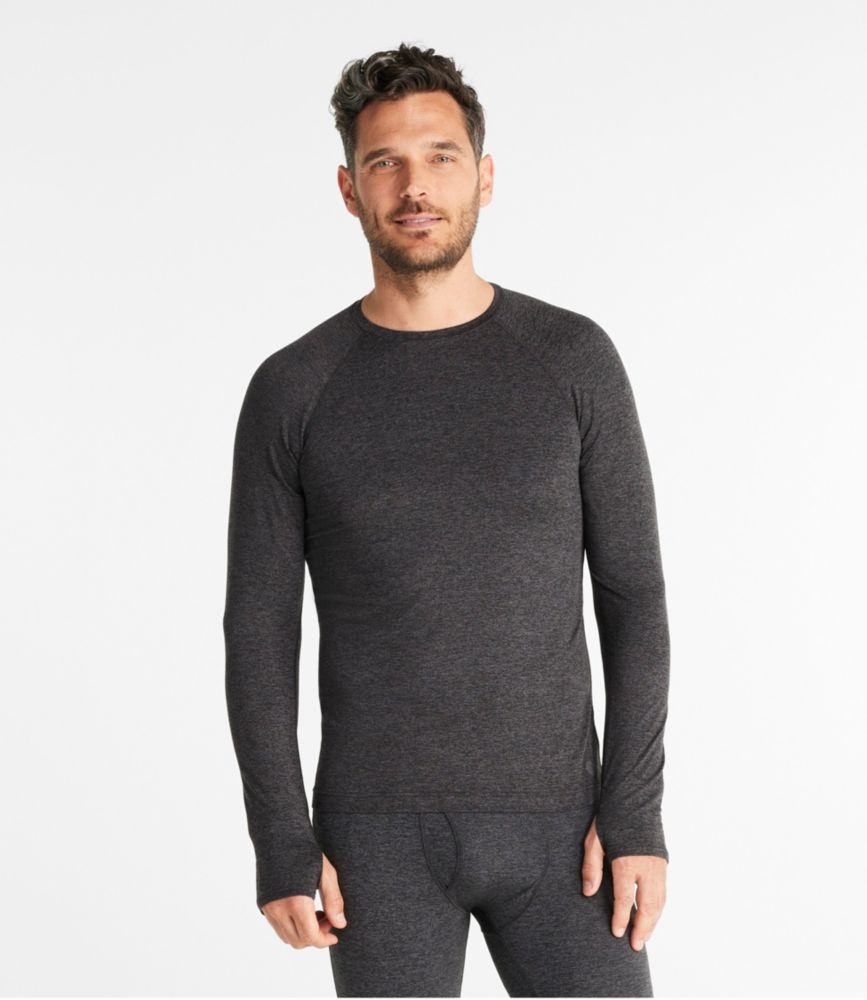 Men's L.L.Bean Simple Soft Base Layer, Crew