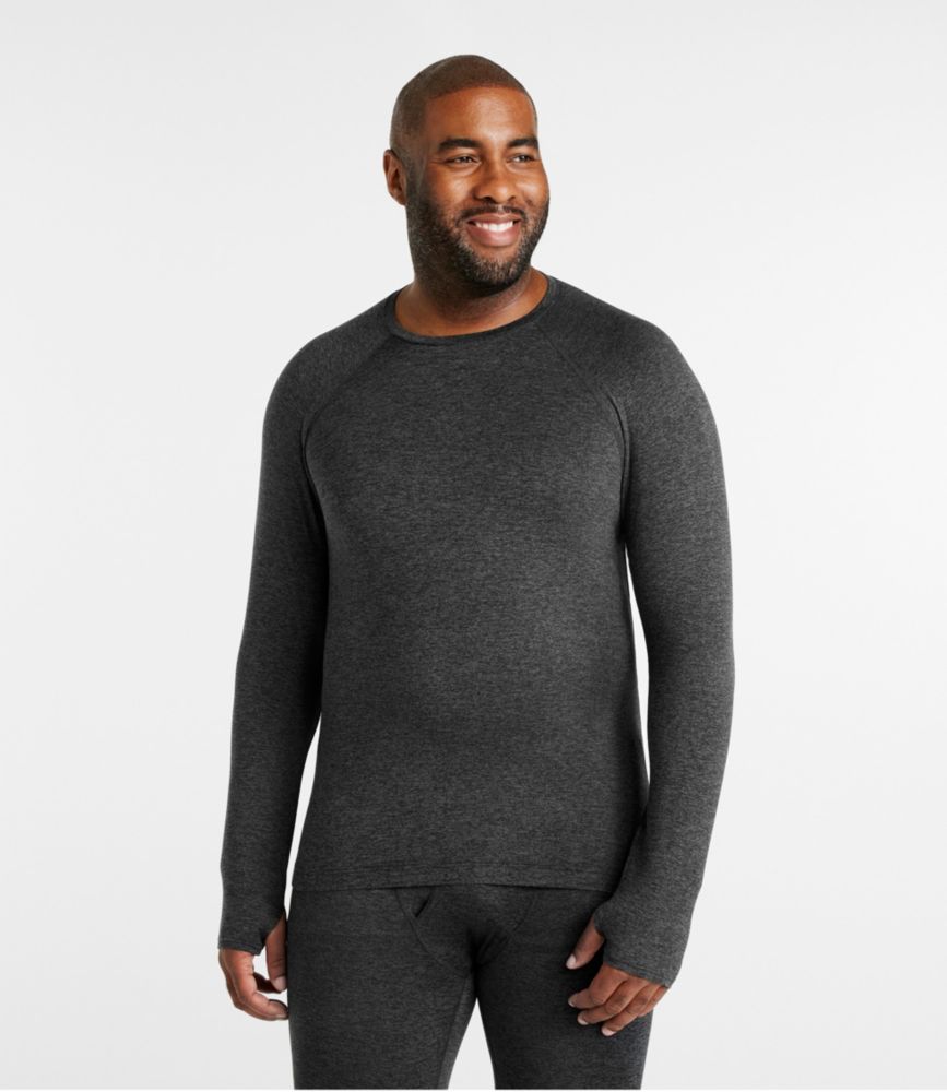 Men's L.L.Bean Simple Soft Base Layer, Crew