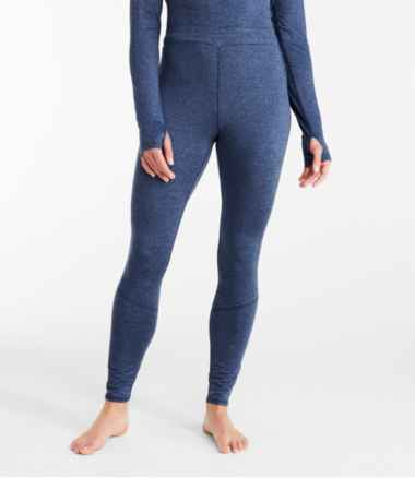 Lands' End Women's Petite Silk Interlock Thermal Pants Base Layer Long  Underwear Leggings - Large - Deep Sea Navy : Target