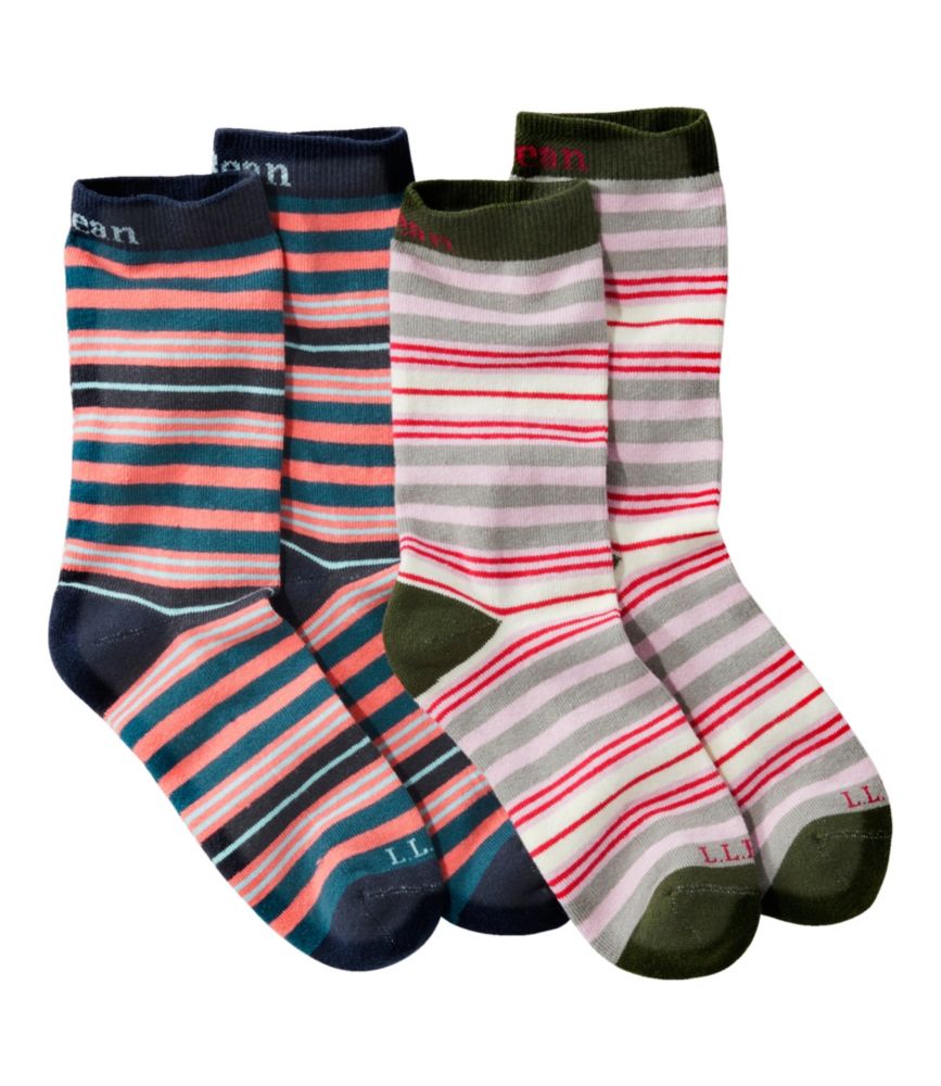 Adults' L.L.Bean Wicked Soft Cotton Socks | Socks At L.L.Bean