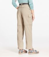 Women's Tropicwear Zip-Off Pants, Mid-Rise Carbon Navy 2X, Synthetic Nylon | L.L.Bean