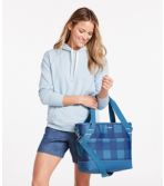 Insulated Tote, Medium, Plaid