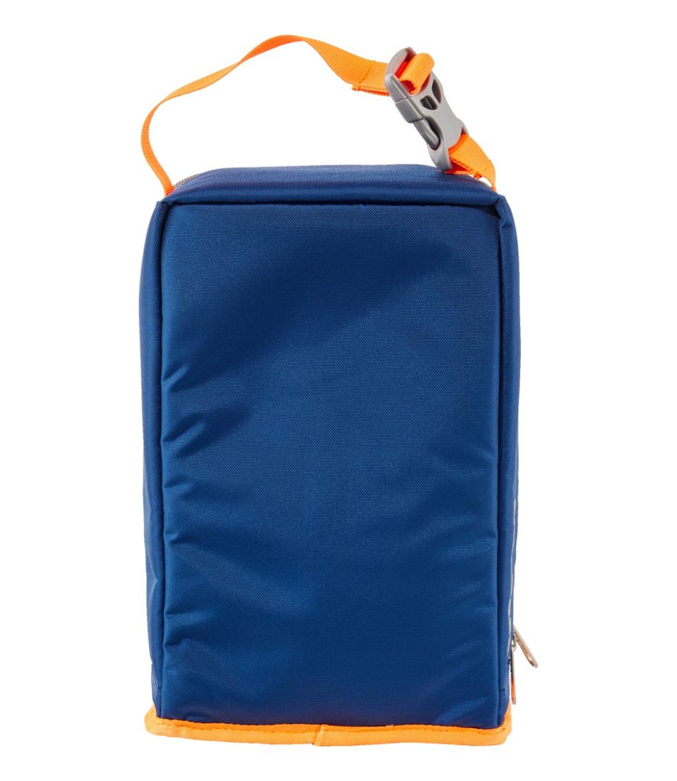 Kids' L.L.Bean Explorer Colorblock Backpack Ocean Blue/Electric Orange