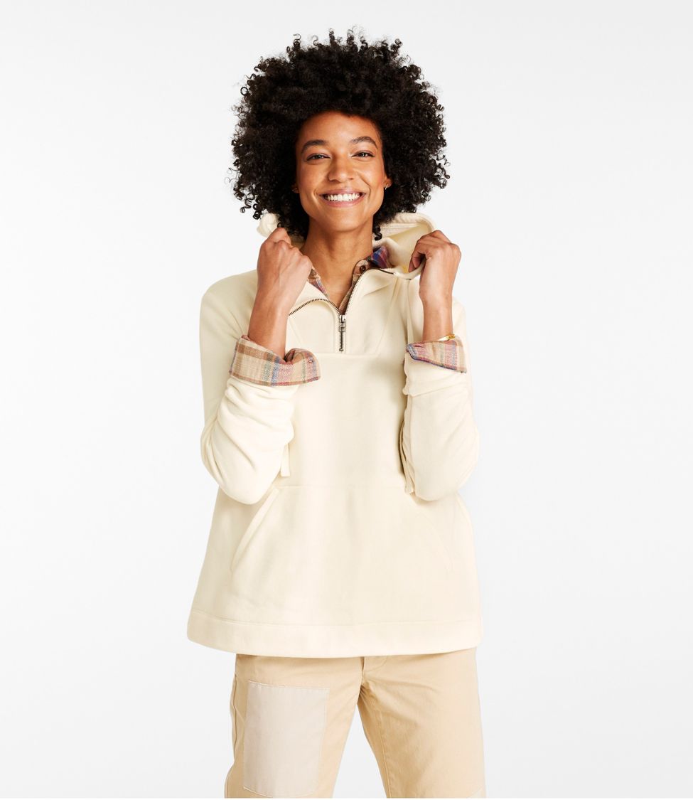 Women's Signature Quarter-Zip Hooded Sweatshirt at L.L. Bean