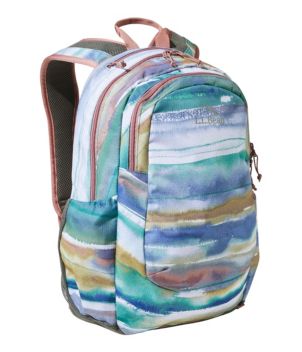 L.L. Bean Mountain Classic School Backpack Blue HAZE/CANYON Khaki