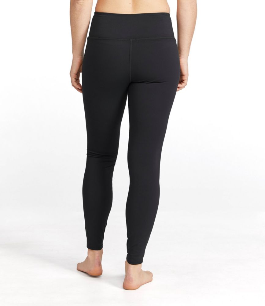 Women's L.L.Bean Everyday Performance 7/8 Leggings, High-Rise, Midnight Black, small image number 3