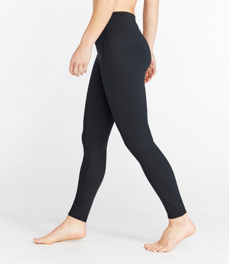 Women's L.L.Bean Everyday Performance 7/8 Leggings, High-Rise, Midnight Black, small image number 4