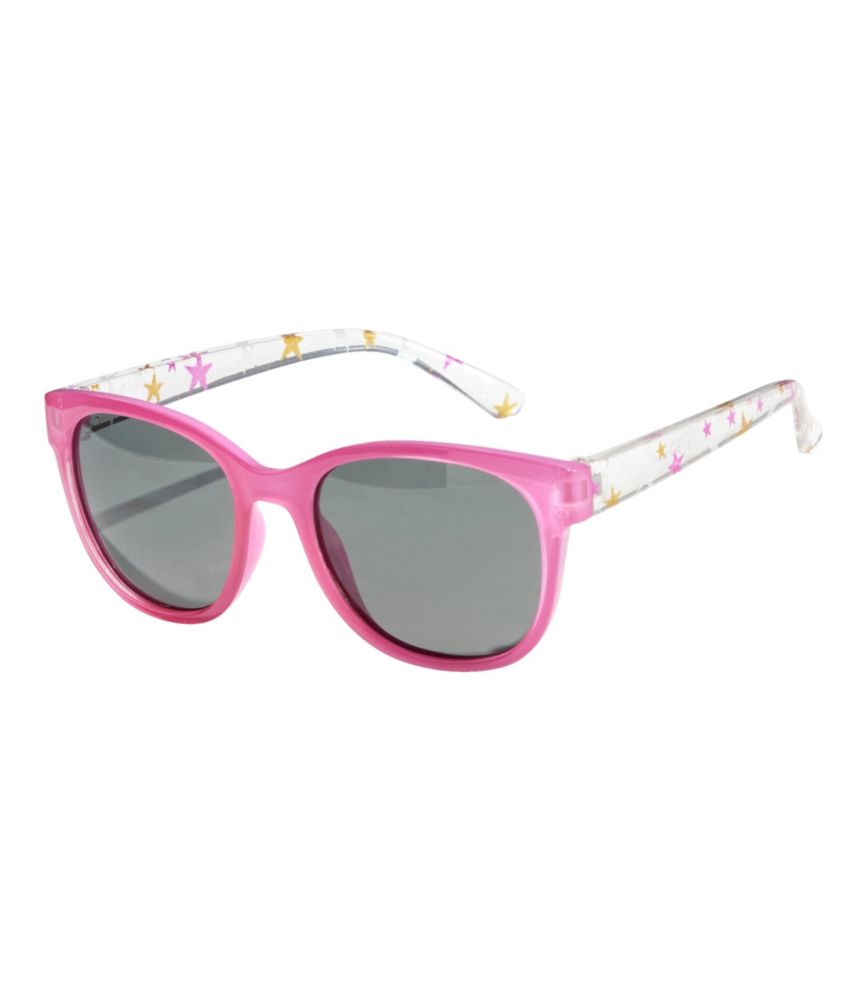 Kids' L.L.Bean Bayside Polarized Sunglasses, Shiny Pink, small image number 1