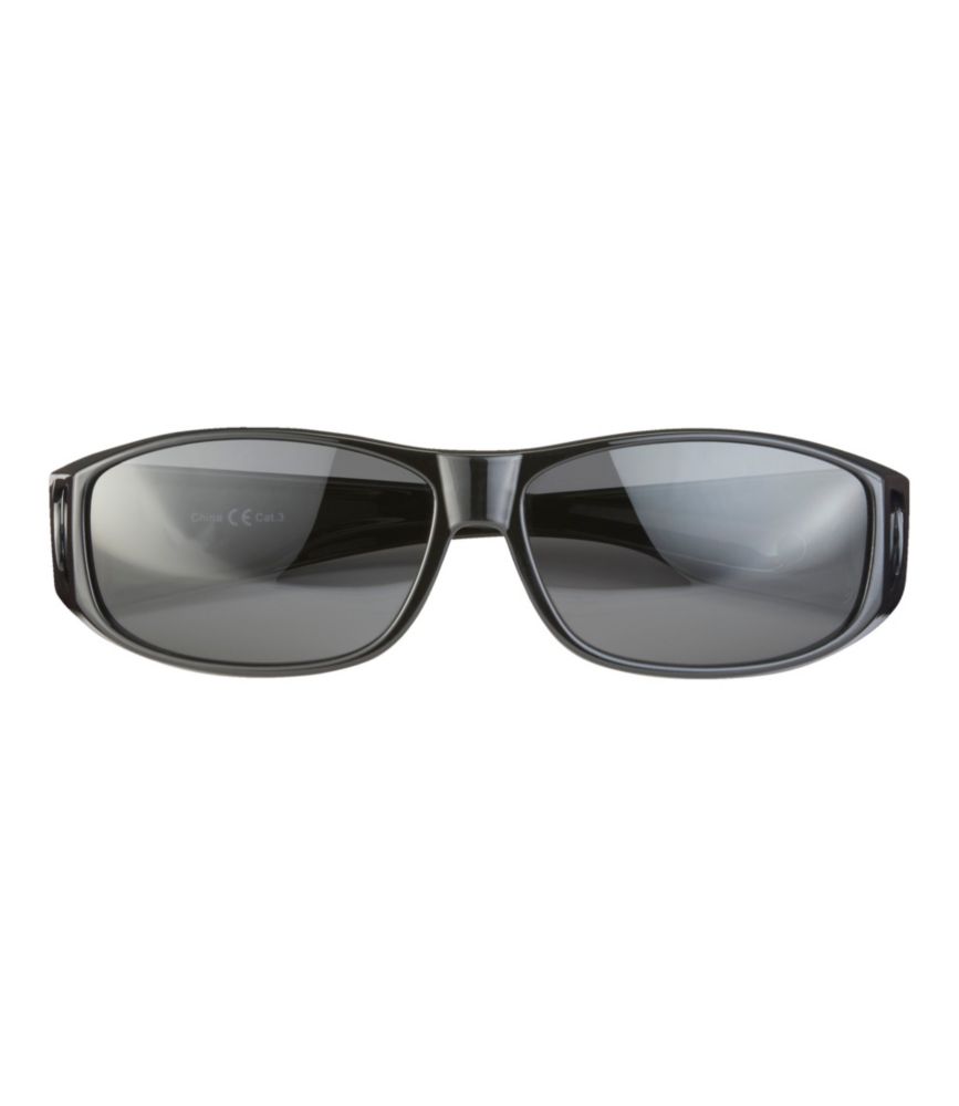 L.L.Bean Sport Over The Glasses Polarized Sunglasses, Shiny Dark Demi, small image number 2