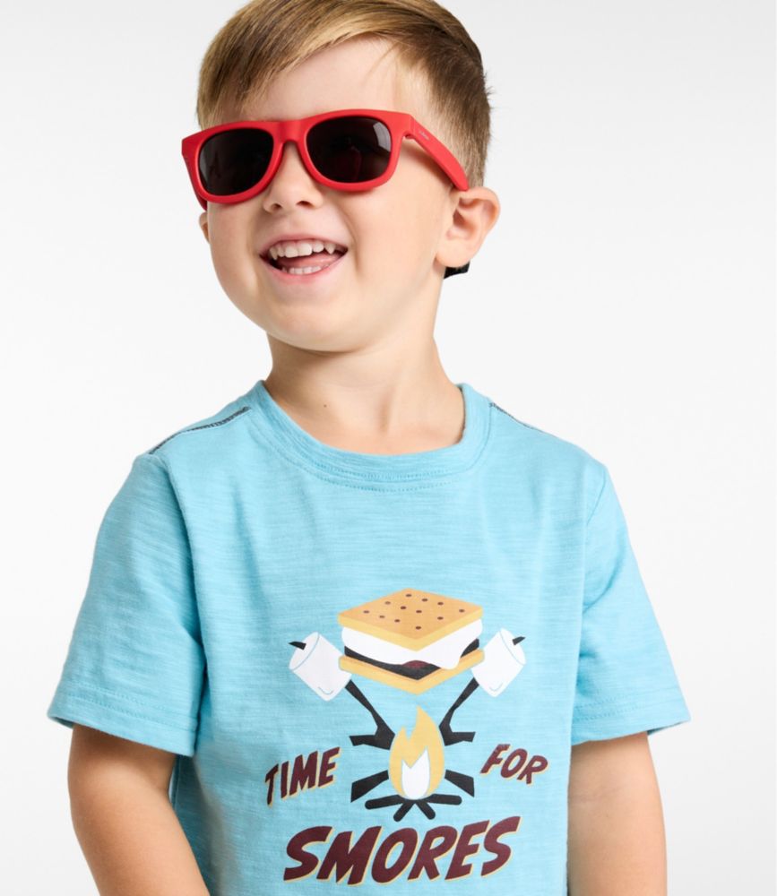 L.L.Bean Trail Toddler Polarized Sunglasses, Matte Aqua, small image number 7