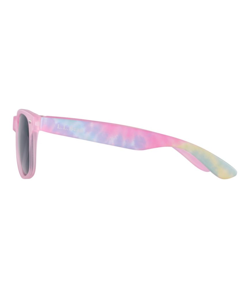 Kids' L.L.Bean C-Jay Polarized Sunglasses, Matte Purple/Yellow, small image number 2