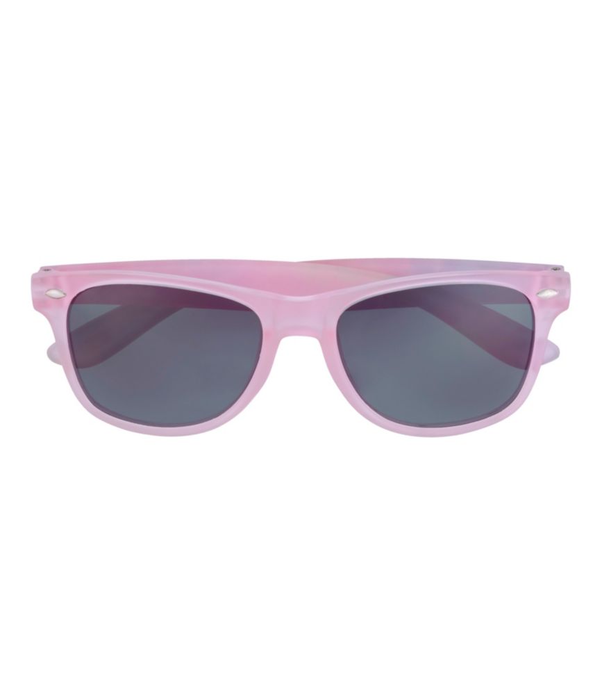 Kids' L.L.Bean C-Jay Polarized Sunglasses, Matte Purple/Yellow, small image number 3