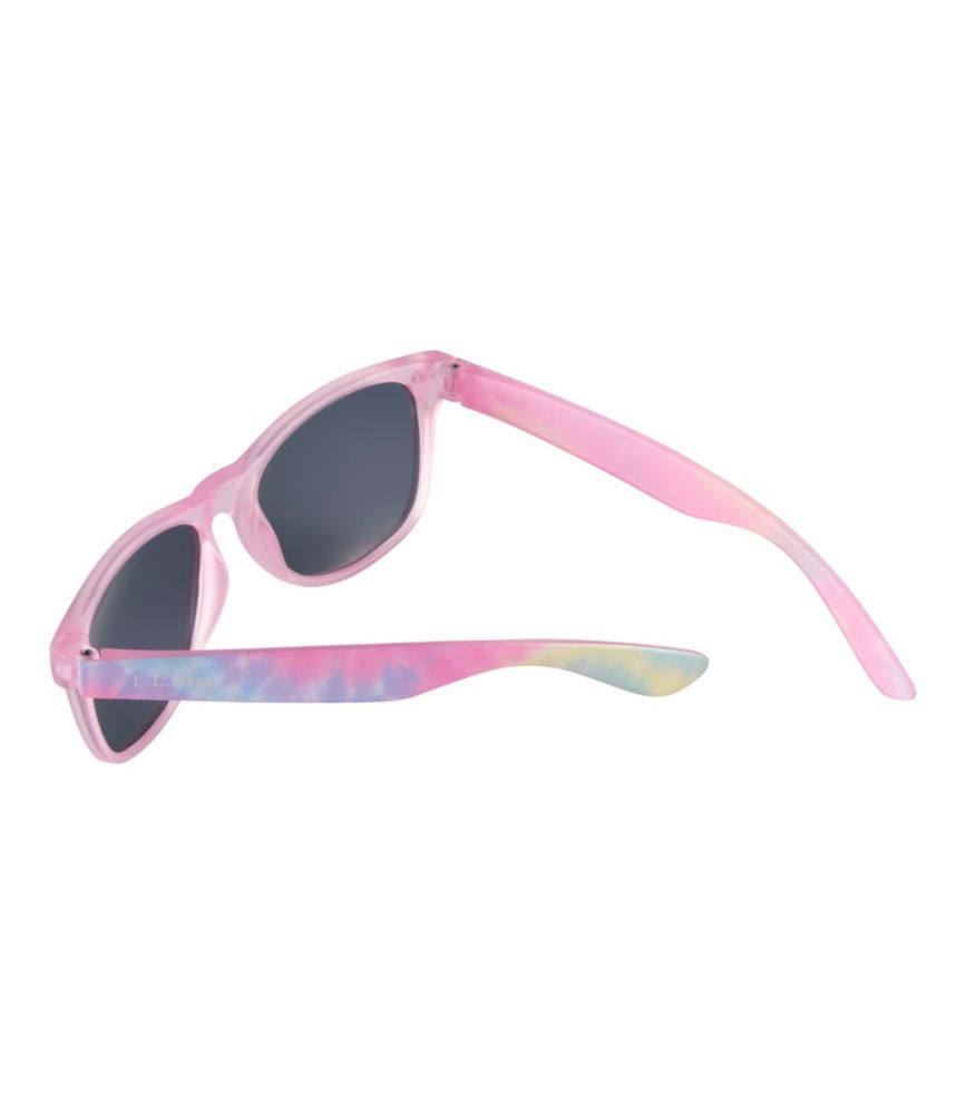 Kids' L.L.Bean C-Jay Polarized Sunglasses, Matte Purple/Yellow, small image number 4