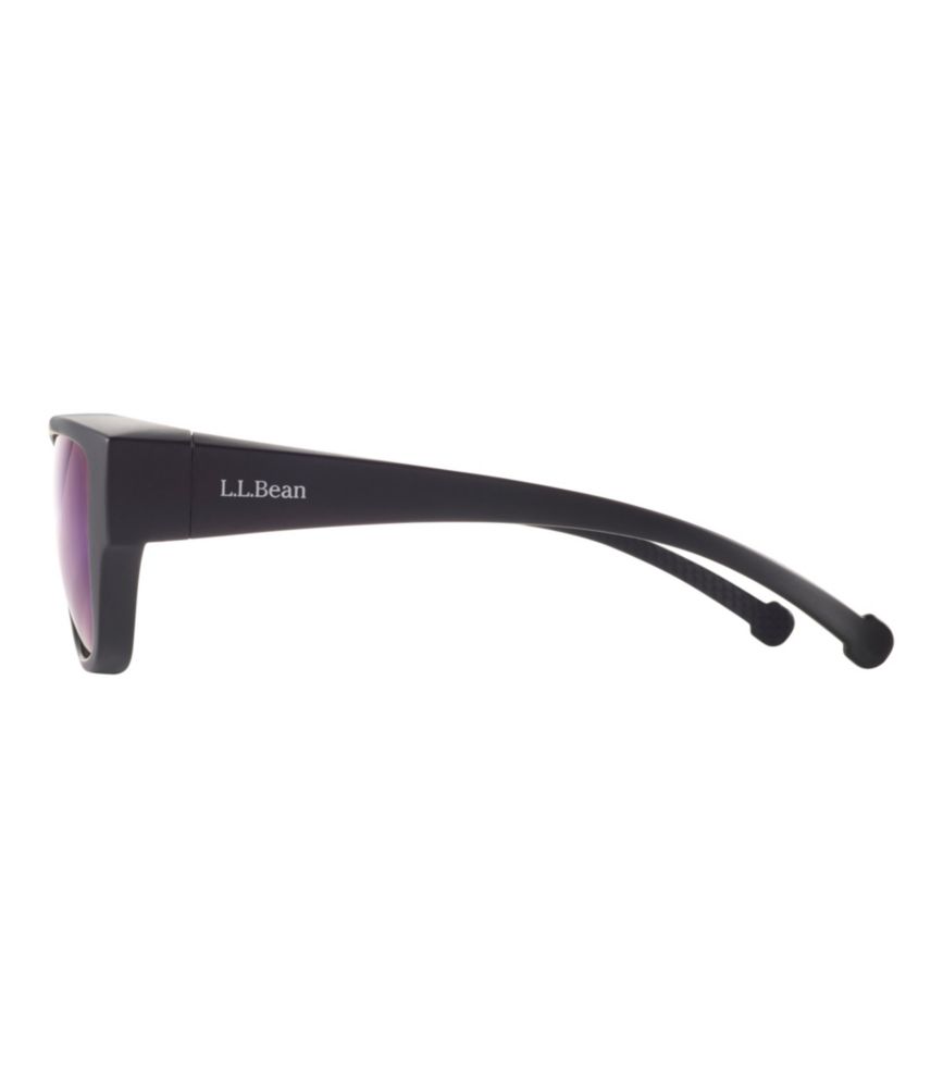 L.L.Bean Classic Over The Glasses Polarized Sunglasses, Matte Black, small image number 3