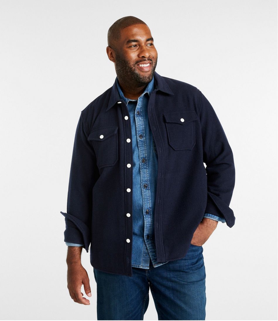 Men's Signature Wool Blend Shirt Jac