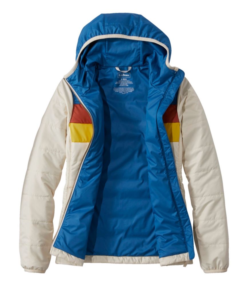 Men's Mountain Classic Puffer Hooded Jacket, Colorblock