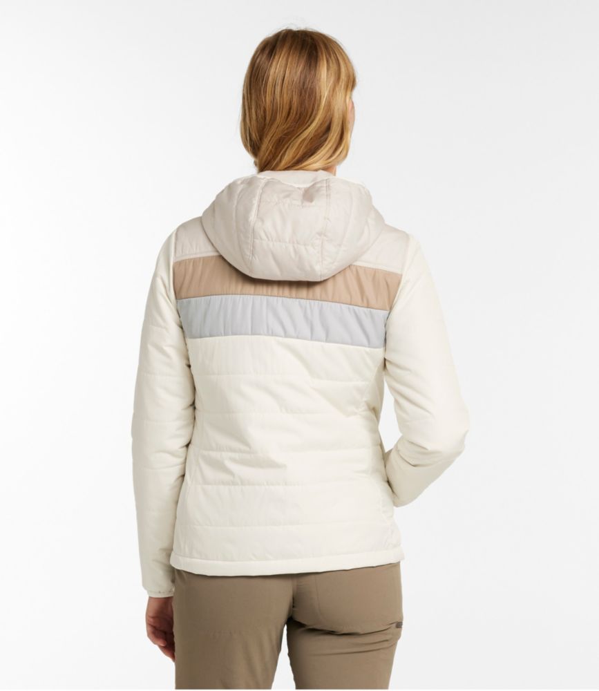 Women's Mountain Classic Puffer Hooded Jacket, Colorblock