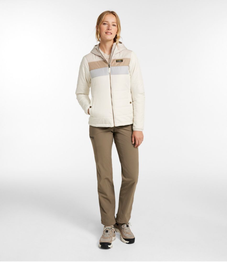 Women's Mountain Classic Puffer Hooded Jacket, Colorblock
