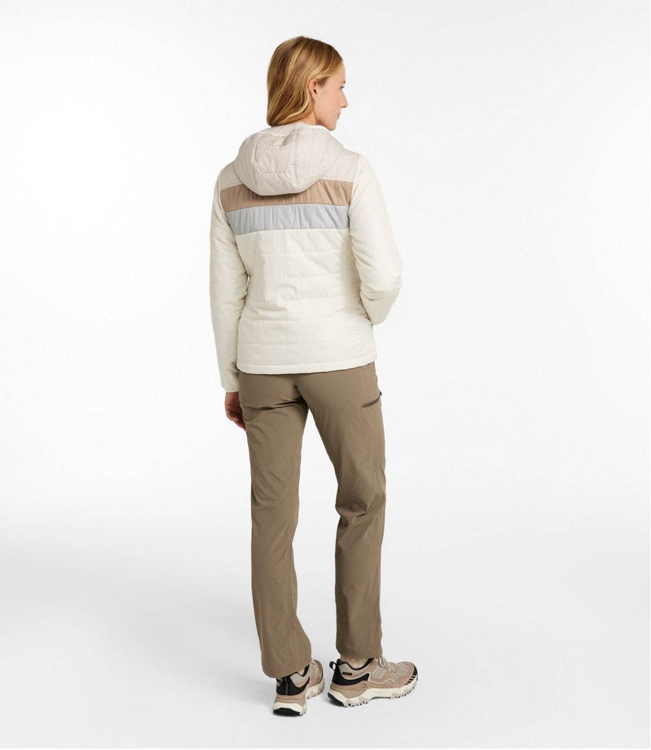 Women's Mountain Classic Puffer Hooded Jacket, Colorblock Women's Mountain Classic Puffer Hooded Jacket, Colorblock