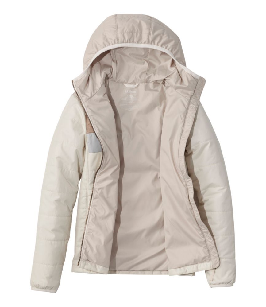 Women's Mountain Classic Puffer Hooded Jacket, Colorblock