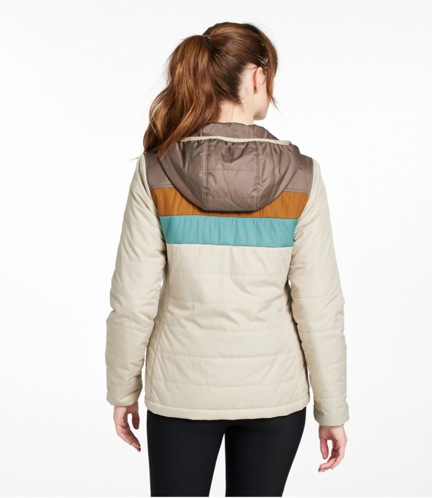 Women's Mountain Classic Puffer Hooded Jacket, Colorblock | Insulated Jackets at L.L.Bean