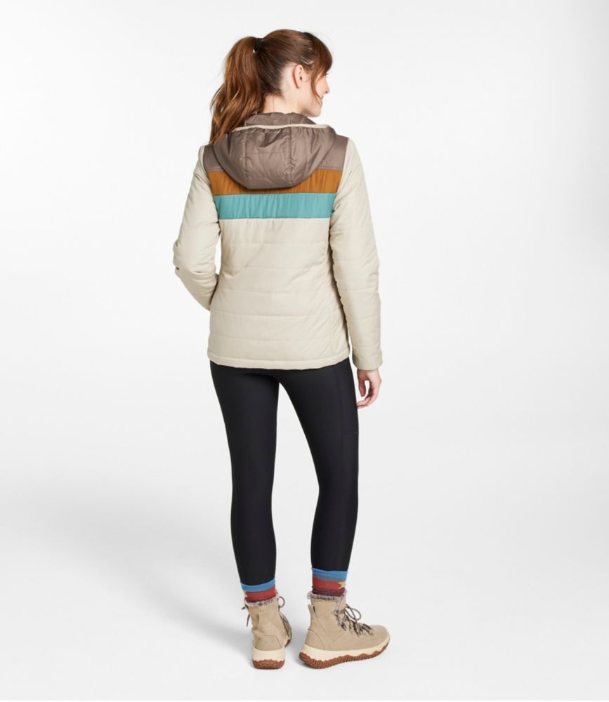 Women's Mountain Classic Puffer Hooded Jacket, Colorblock | Insulated Jackets at L.L.Bean