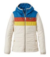 Men's Mountain Classic Puffer Hooded Jacket, Colorblock