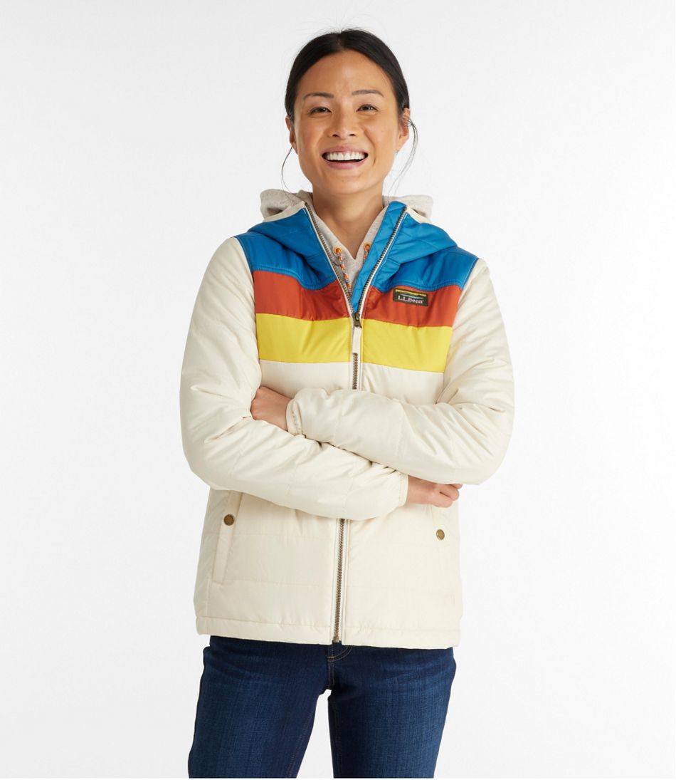 Women's Hooded Ripstop Jacket, Camo at L.L. Bean